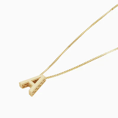 Initial Letter Love Necklace